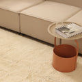 Brown High Pile Rug