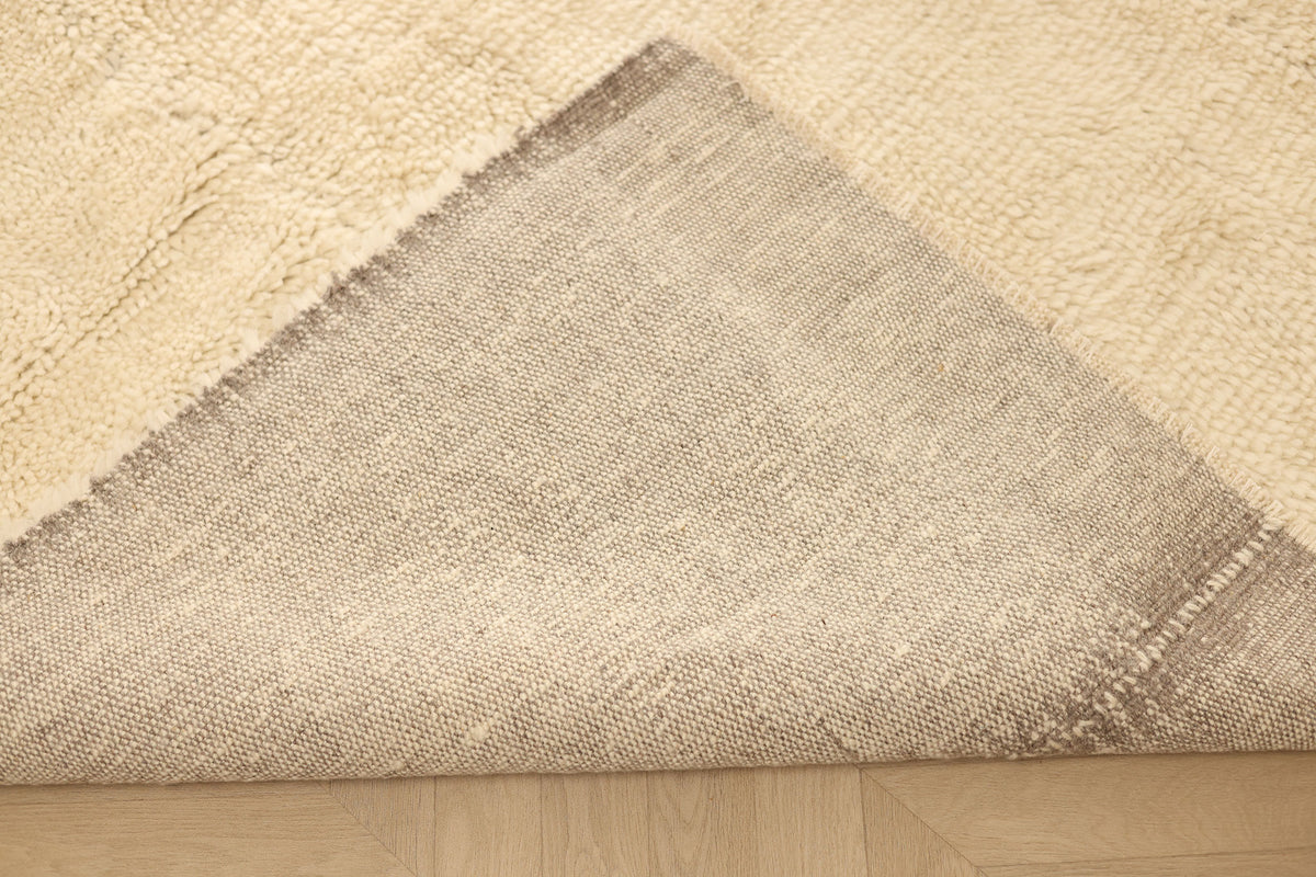 Brown High Pile Rug