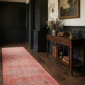Turkish Runner Rug in a styled room
