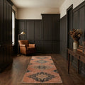 Turkish Runner Rug in a styled room