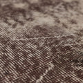 Vintage Isparta Turkish Runner Rug 2x7 ft — Beige & Brown Distressed