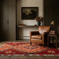 Turkish Doormat Rug in a styled room