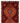 Vintage Malatya Turkish Doormat 2x3 ft — Red & Orange Geometric