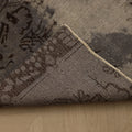 Vintage Isparta Turkish Doormat 2x4 ft — Gray & Brown Distressed