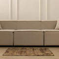 Vintage Malatya Turkish Doormat 2x3 ft — Brown & Beige Geometric