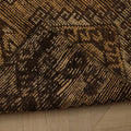 Vintage Malatya Turkish Doormat 2x3 ft — Brown & Beige Geometric