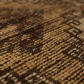 Vintage Malatya Turkish Doormat 2x3 ft — Brown & Beige Geometric