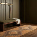 Turkish Doormat Rug in a styled room