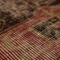 Vintage Malatya Turkish Doormat 2x3 ft — Brown & Beige Floral