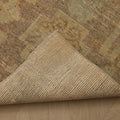 Vintage Malatya Turkish Doormat 2x4 ft — Beige & Gray Distressed