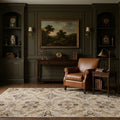 Turkish Runner Rug in a styled room