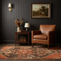 Turkish Doormat Rug in a styled room