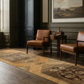 Turkish Runner Rug in a styled room