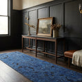 Turkish Runner Rug in a styled room