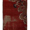 Vintage Kars Turkish Doormat 2x3 ft — Red & Brown Distressed