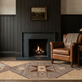 Turkish Runner Rug in a styled room