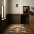 Turkish Runner Rug in a styled room