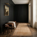 Turkish Runner Rug in a styled room
