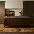 Turkish Runner Rug in a styled room
