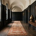 Turkish Runner Rug in a styled room