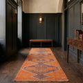 Turkish Runner Rug in a styled room