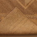 Vintage Malatya Turkish Runner Rug 3x12 ft — Beige & Brown Geometric