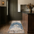 Turkish Runner Rug in a styled room
