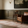 Turkish Runner Rug in a styled room