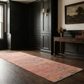 Turkish Runner Rug in a styled room