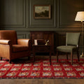 Turkish Runner Rug in a styled room