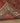 Vintage Isparta Turkish Runner Rug 2x4 ft — Red & Beige Floral