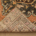 Vintage Konya Turkish Runner Rug 3x11 ft — Orange & Brown Distressed