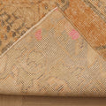 Vintage Nevşehir Turkish Area Rug 3x6 ft — Orange & Beige Distressed