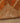 Vintage Malatya Turkish Runner Rug 3x5 ft — Orange & Brown Geometric
