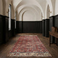 Turkish Runner Rug in a styled room