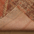 Vintage Malatya Turkish Runner Rug 3x11 ft — Red & Brown Geometric