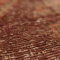 Vintage Malatya Turkish Runner Rug 3x11 ft — Red & Brown Geometric