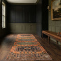 Turkish Runner Rug in a styled room