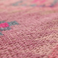 Vintage Southeastern Persian Style Runner Rug 3x11 ft — Pink & Red Geometric