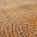 Vintage Malatya Turkish Runner Rug 3x8 ft — Orange & Brown Geometric