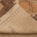 Vintage Malatya Turkish Runner Rug 3x11 ft — Beige & Brown Southwestern