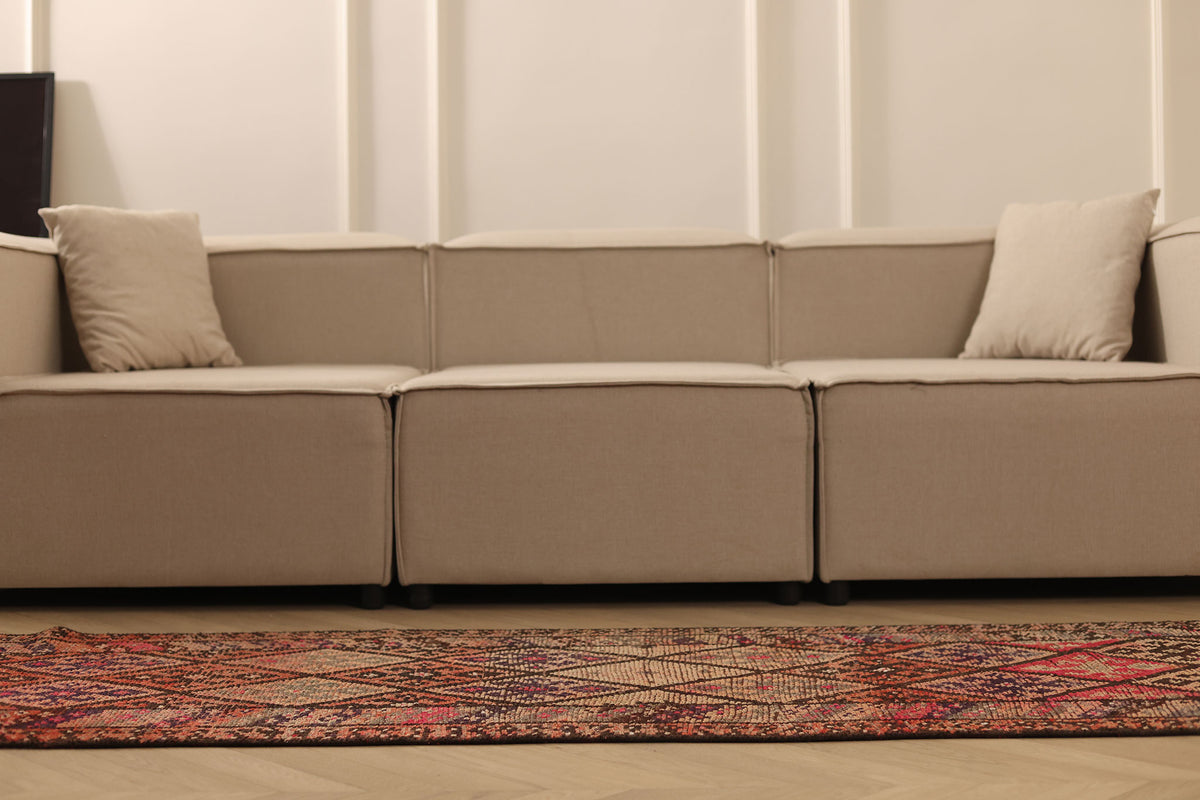 Lamerenk Persian Style Runner Rug