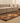 Vintage Kars Turkish Runner Rug 3x10 ft — Brown & Orange Geometric