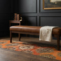 Turkish Runner Rug in a styled room