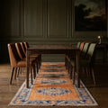 Turkish Runner Rug in a styled room