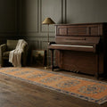Turkish Runner Rug in a styled room