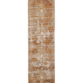 Vintage Malatya Turkish Runner Rug 2x9 ft — Brown & Beige Distressed