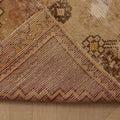 Vintage Malatya Turkish Runner Rug 2x9 ft — Brown & Beige Distressed