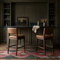 Turkish Runner Rug in a styled room