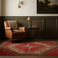 Turkish Doormat Rug in a styled room